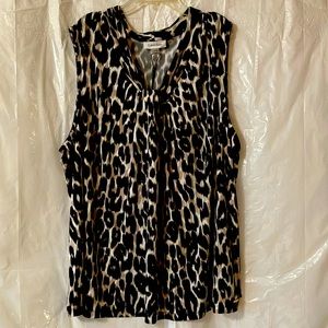 Calvin Klein 3X sleeveless top NWT